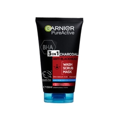 Sữa rửa mặt 3 trong 1 Garnier Pure Active Intensive Charcoal 3-in-1 Wash