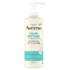 Sữa rửa mặt làm dịu và phục hồi da Aveeno Face Calm and Restore Nourishing Oat Cleanser