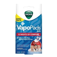 Miếng xông tinh dầu Vicks Vapopads Refills Family