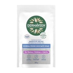 Bột ngâm tắm làm dịu da nhạy cảm DermaVeen Calmexa Sensitive Relief Bath Soak