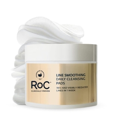 Miếng bông làm sạch mờ nếp nhăn Roc Line Smoothing Cleansing Pads