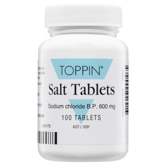 Viên uống bổ sung muối Toppin Salt Tablets 600mg