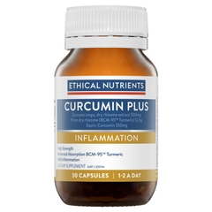 Viên uống giảm viêm khớp nhẹ Ethical Nutrients Curcumin Plus 30 viên