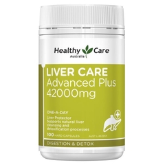 Viên uống bổ gan Healthy Care Liver Care Advanced Plus 42000mg