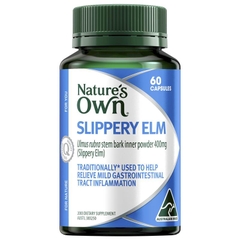 Viên uống hỗ trợ tiêu hóa Nature's Own Slippery Elm 400mg