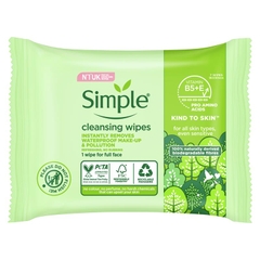 Khăn giấy tẩy trang Simple Cleansing Facial Wipes