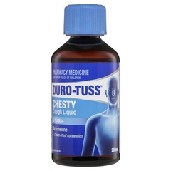 Siro giảm ho có đờm DURO-TUSS Chesty Cough Liquid 6 Years+