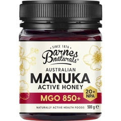 Mật ong Manuka Barnes Naturals Australian Manuka Honey MGO 850+