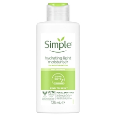 Kem dưỡng ẩm mỏng nhẹ Simple Kind To Skin Light Moisturiser Hydrating
