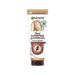 Kem dưỡng phục hồi da tay Garnier Hand Superfood Cocoa & Ceramide Repairing Balm