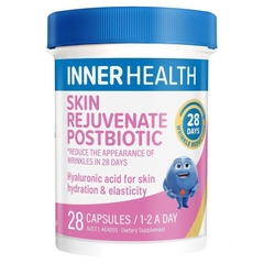 Viên uống hỗ trợ trẻ hóa làn da Inner Health Skin Rejuvenate Postbiotic