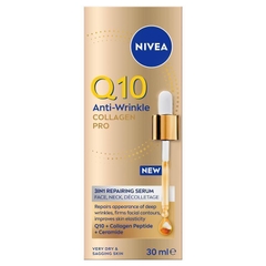 Tinh chất phục hồi da Nivea Q10 Collagen Pro 3in1 Repairing Serum