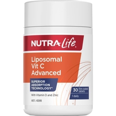 Viên uống bổ sung Vitamin C Nutra-Life Liposomal Vitamin C Advanced