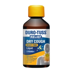 Siro giảm ho khô ban đêm Durotuss Relief Dry Night Cough Liquid