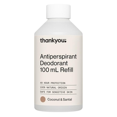 Dung dịch thay thế lăn khử mùi ngăn mồ hôi Thankyou Antiperspirant Deodorant Refill