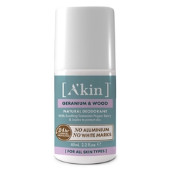 Lăn khử mùi Akin Geranium & Wood Deodorant Roll On