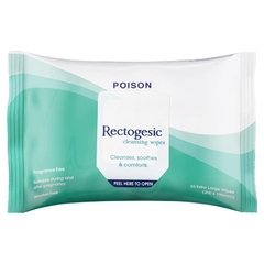 Khăn ướt vệ sinh vùng hậu môn Rectogesic Cleansing Wipes