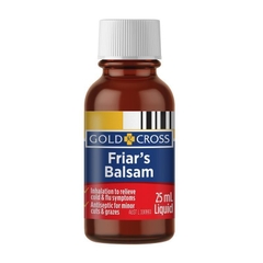 Dung dịch xông giảm ho cảm Gold Cross Friars Balsam
