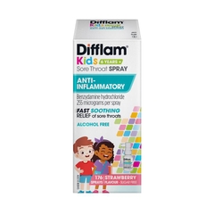 Chai xịt giảm đau họng Difflam Kids 6 Years+ Sore Throat Spray