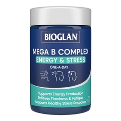 Viên uống bổ sung Vitamin B tổng hợp Bioglan Mega B Complex