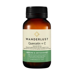 Viên uống hỗ trợ miễn dịch Wanderlust Quercetin + C