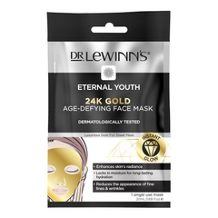 Mặt nạ dưỡng ẩm bảo vệ da Dr. LeWinn's Barrier Protect 24K Gold Hydrating Face Mask