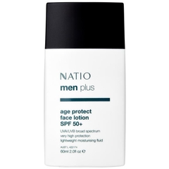 Sữa dưỡng da mặt chống lão hóa Natio Mens Plus Age Protect Face Lotion SPF 50+