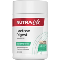 Viên uống hỗ trợ tiêu hóa lactose Nutra-Life Lactose Digest