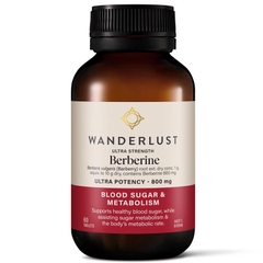 Viên uống hỗ trợ đường huyết Wanderlust Ultra Strength Berberine 800mg