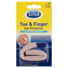 Ống gel bảo vệ và giảm đau ngón tay, ngón chân Scholl Gel Toe & Finger Protector Pain Relief