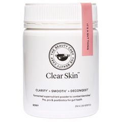 Bột uống hỗ trợ giảm mụn The Beauty Chef Clear Skin Berry Fermented Blemish Clearing Powder