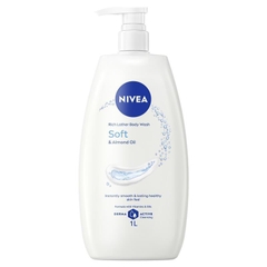 Sữa tắm dưỡng ẩm Nivea Soft & Almond Oil Rich Body Wash
