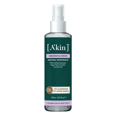 Xịt khử mùi Akin Geranium & Wood Deodorant Spray