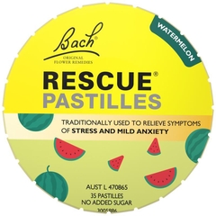 Viên ngậm hỗ trợ giảm căng thẳng Rescue Remedy Watermelon Pastilles