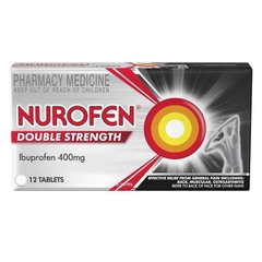 Viên uống giảm đau Nurofen Double Strength Ibuprofen 400mg Ibuprofen