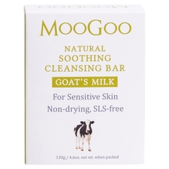 Bánh xà phòng làm sạch dưỡng ẩm MooGoo Hydrating Cleansing Bar