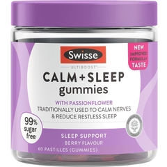 Kẹo dẻo hỗ trợ thư giãn và ngủ ngon Swisse Calm And Sleep Gummies