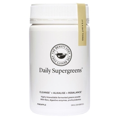 Bột uống bổ sung rau xanh The Beauty Chef Daily Supergreens Pineapple Fermented Greens Powder