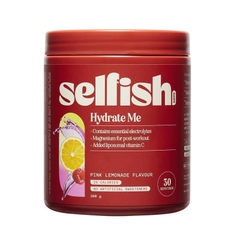 Bột pha uống bù nước Selfish Hydrate Me Pink Lemonade Flavour