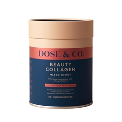 Bột collagen làm đẹp da Dose & Co Beauty Collagen Mixed Berry