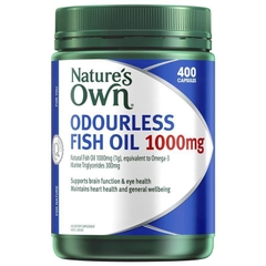 Viên uống dầu cá không mùi Nature's Own Odourless Fish Oil 1000mg