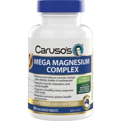 Viên uống bổ sung Magie Carusos Mega Magnesium Complex