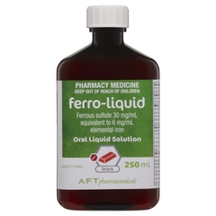 Dung dịch bổ sung sắt Ferro-Liquid 30mg/ml