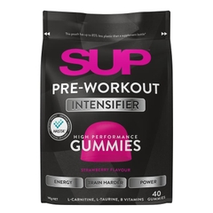 Kẹo dẻo hỗ trợ tăng năng lượng trước khi tập SUP Pre-Workout Gummies Strawberry