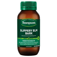 Viên uống hỗ trợ tiêu hóa Thompson's Slippery Elm Bark 800mg