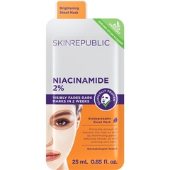 Mặt nạ giấy dưỡng sáng da Skin Republic Niacinamide Sheet Mask