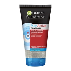 Gel tẩy tế bào chết giảm mụn đầu đen Garnier Pure Active Anti-Blackhead Charcoal Exfoliating Gel