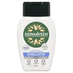Sữa dưỡng hỗ trợ giảm chàm cho da nhạy cảm DermaVeen Sensitive Relief Eczema Lotion