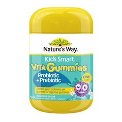Kẹo dẻo bổ sung lợi khuẩn cho bé Nature's Way Kids Smart Vita Gummies Probiotic + Prebiotic