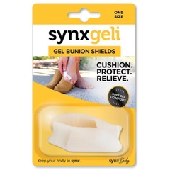Miếng đệm gel bảo vệ ngón chân cái Synxgeli Bunion Shields with Toe Separator